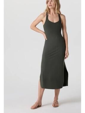 VUORI HALO RACERBACK DRESS size XS green